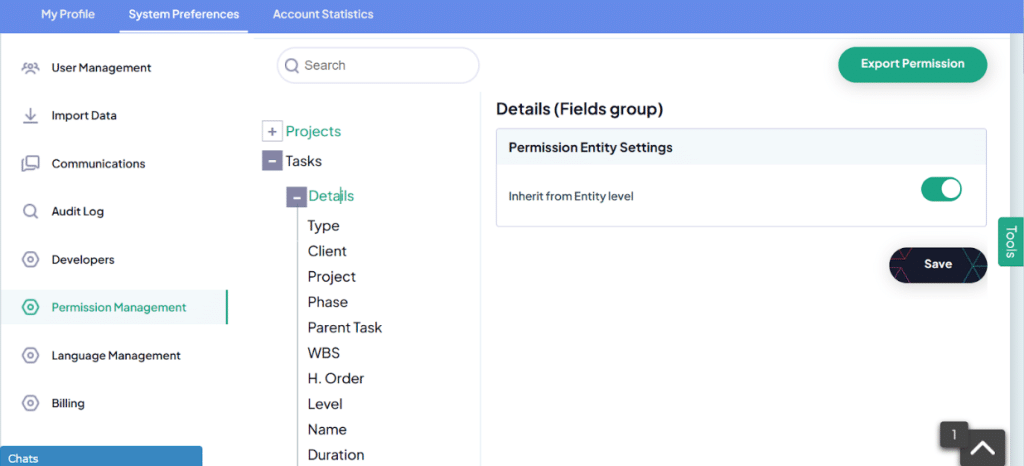 professional screenshot showing Origami sidebar navigation interface with search bar and hierarchical content structure
